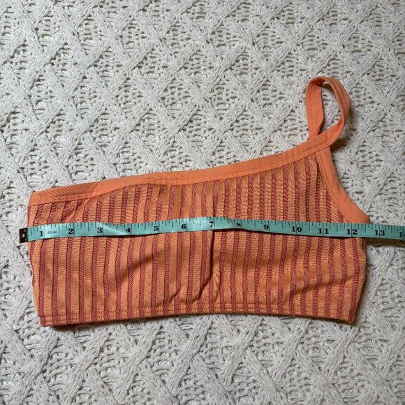 L*Space Axel Bikini Top – Orange/Coral Women’s Size M NWOT - Picture 3 of 5